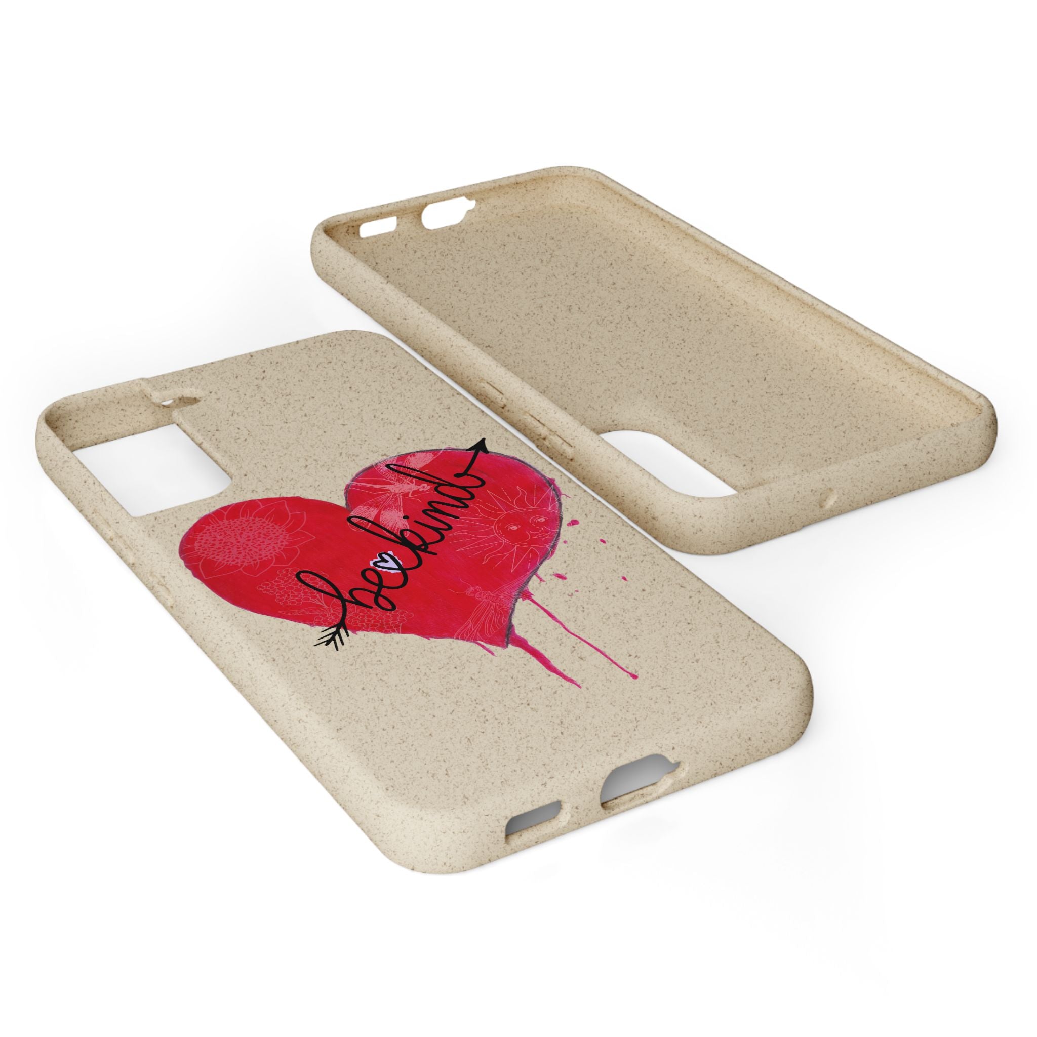 Phone Case - Be Kind Heart Design