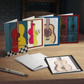 Greeting Card, Guitar Art (5-Pack)