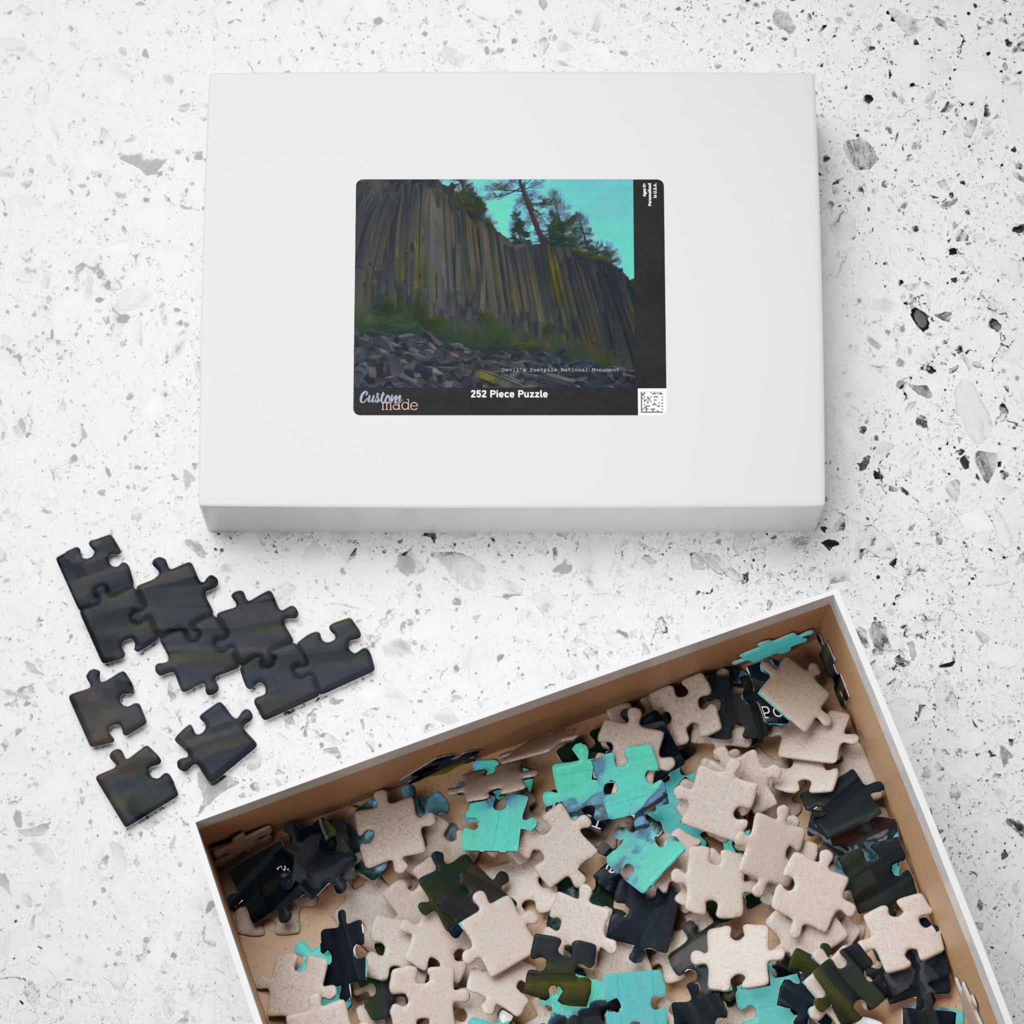 Jigsaw Puzzle, Devil's Postpile National Monument (110/252/520/1014 pcs)