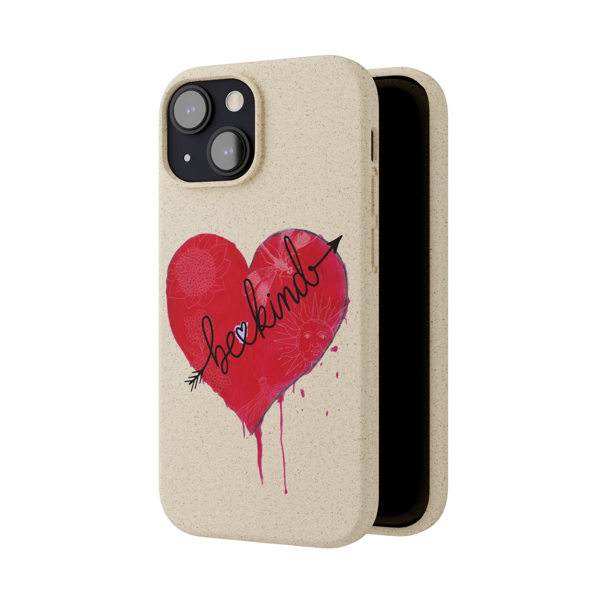 Phone Case - Be Kind Heart Design