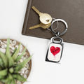 Keychain, Be Kind Heart Design