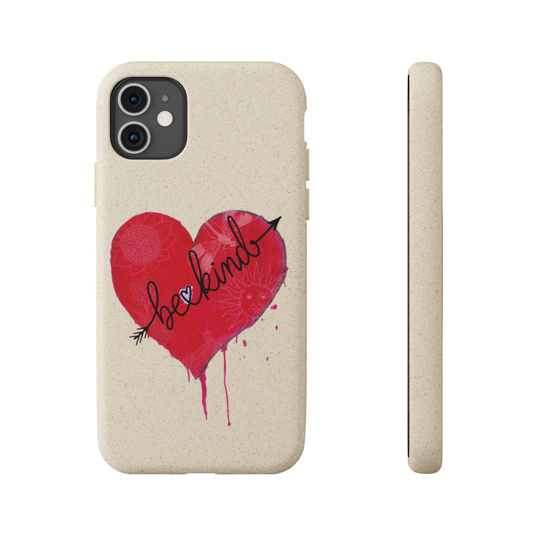 Phone Case - Be Kind Heart Design