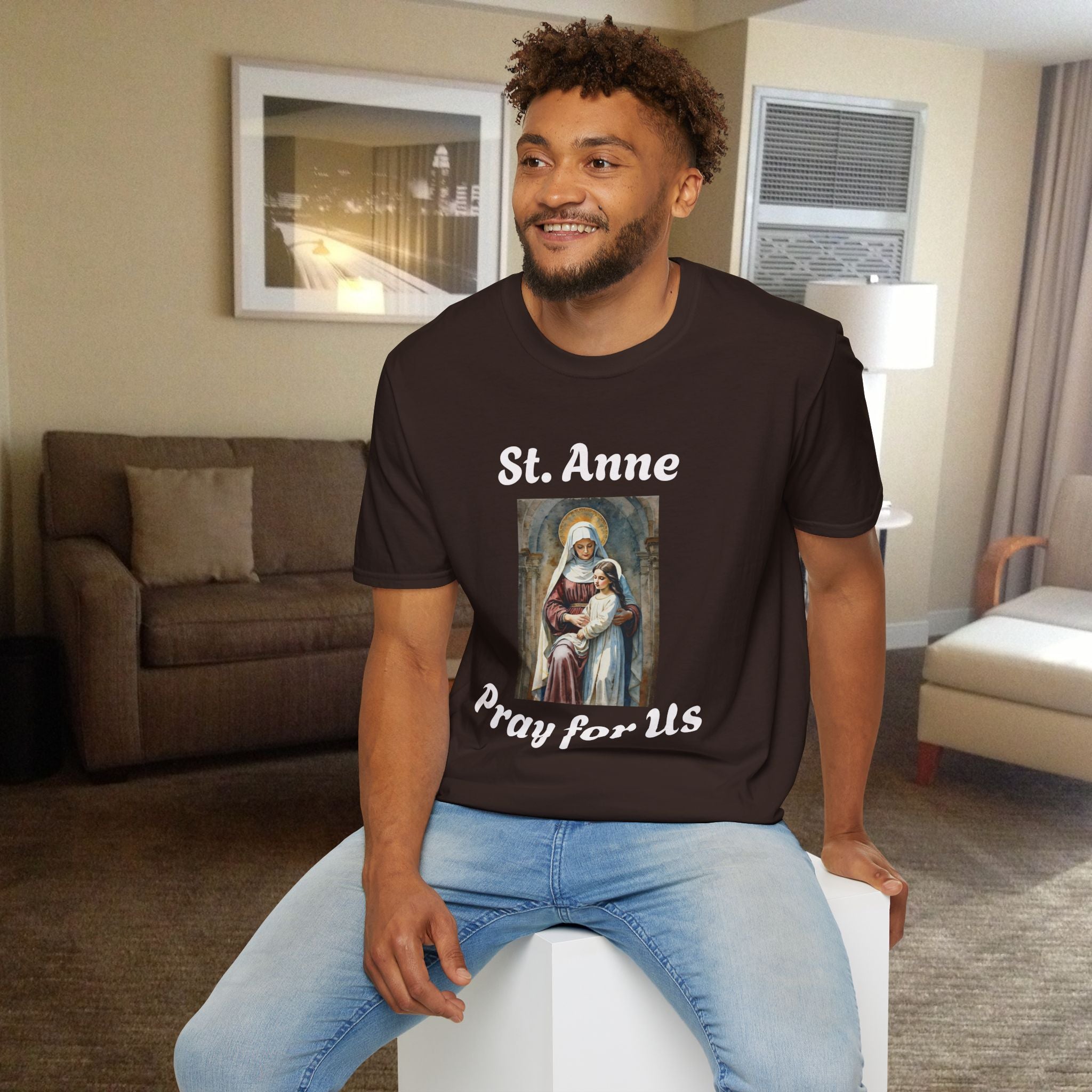 Shirt, St. Anne T-Shirt 2 | Celebratory Tee for Heritage Events, Religious Gatherings, Family Reunions, Gift for Faith Celebrations, [...]