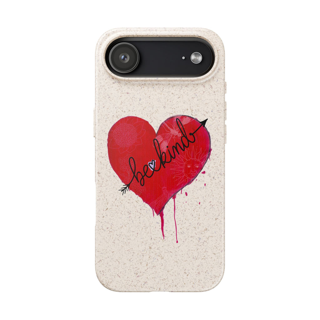 Phone Case - Be Kind Heart Design
