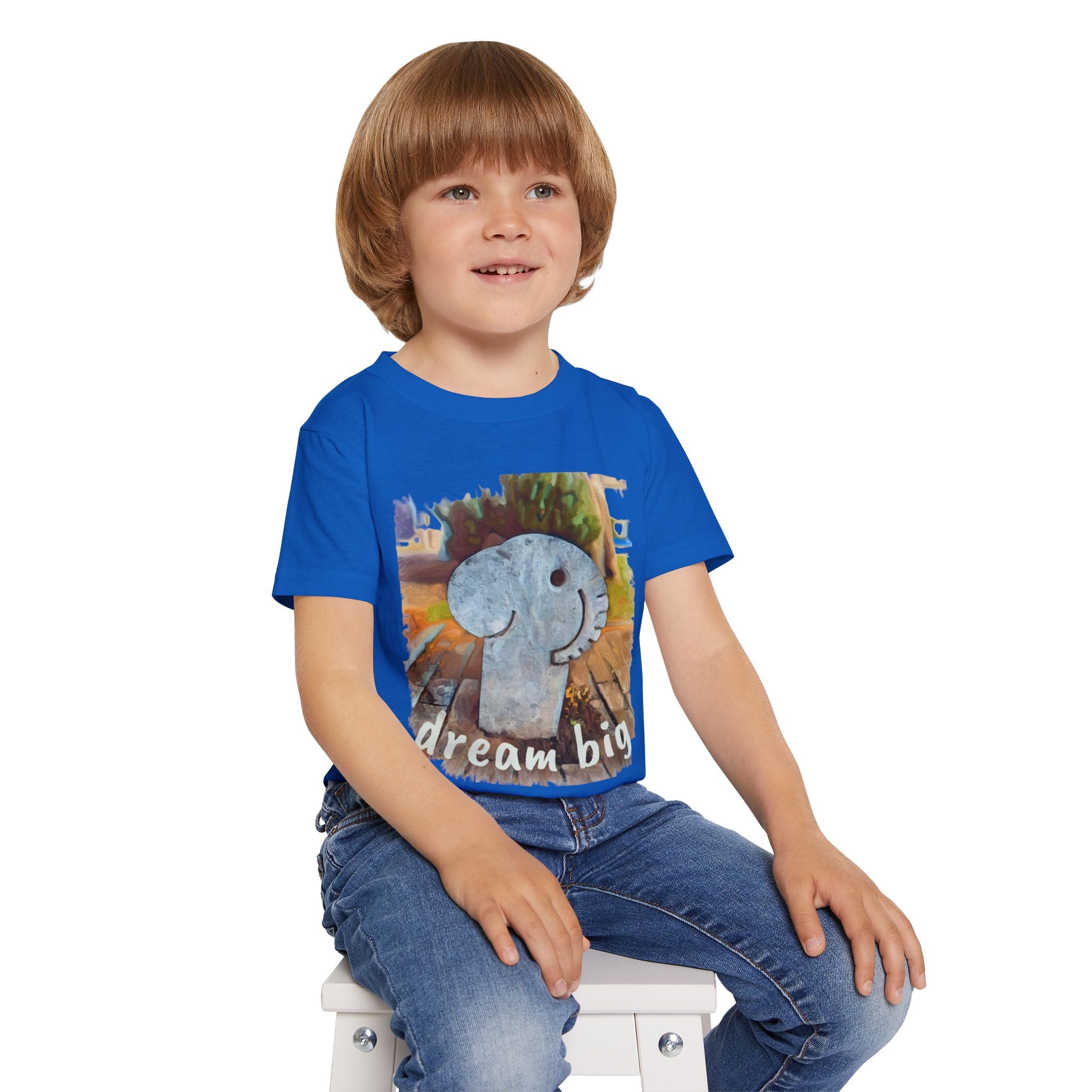 Shirt, Elephant Park Statue Kids Tee