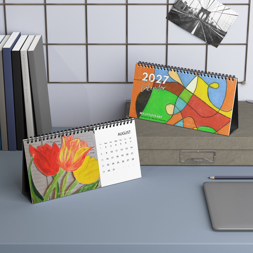 2027 Desktop Calendar - Original Art by Marife Rosales