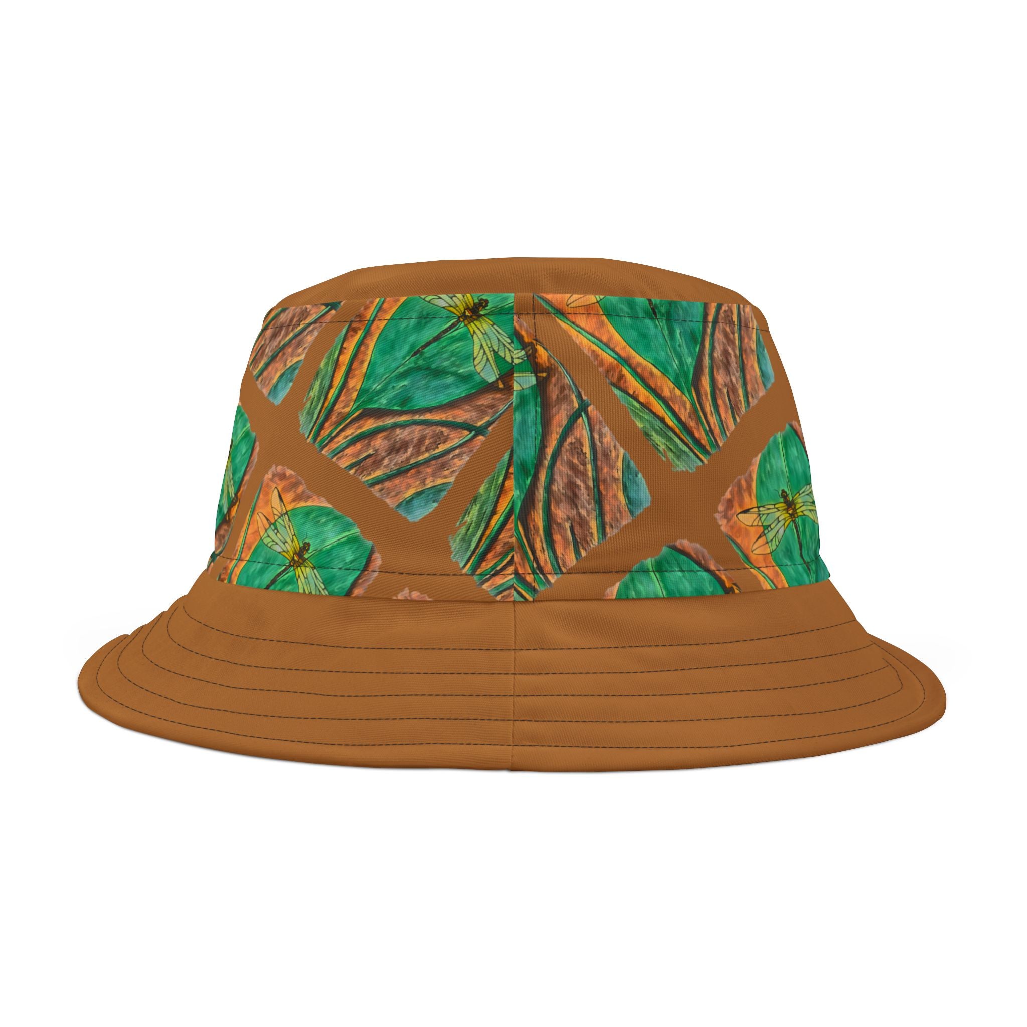 Hat, Artistic Dragonfly Bucket Hat