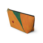 Bag, Ladybug on a Sunflower Accessory Pouch w T-bottom