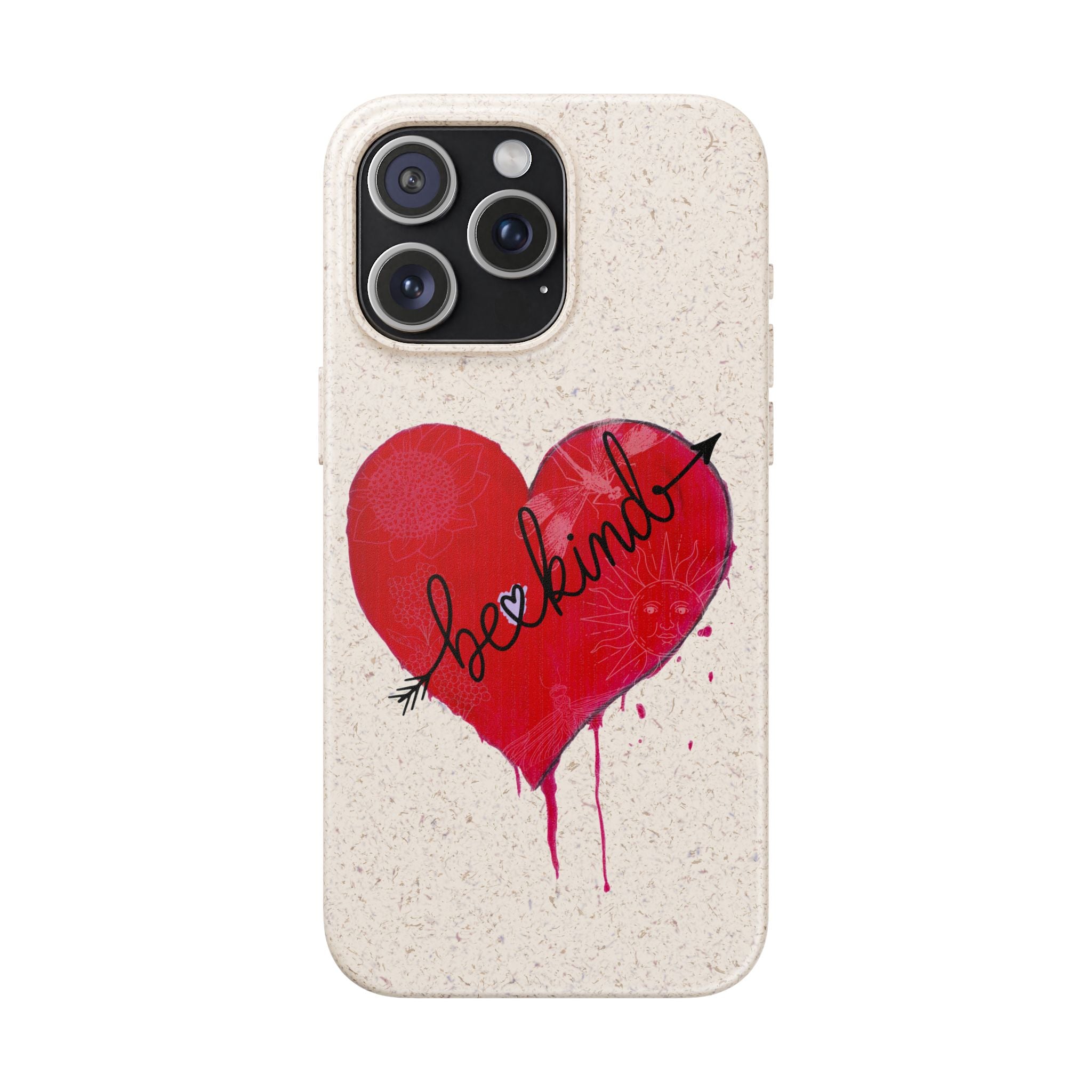 Phone Case - Be Kind Heart Design