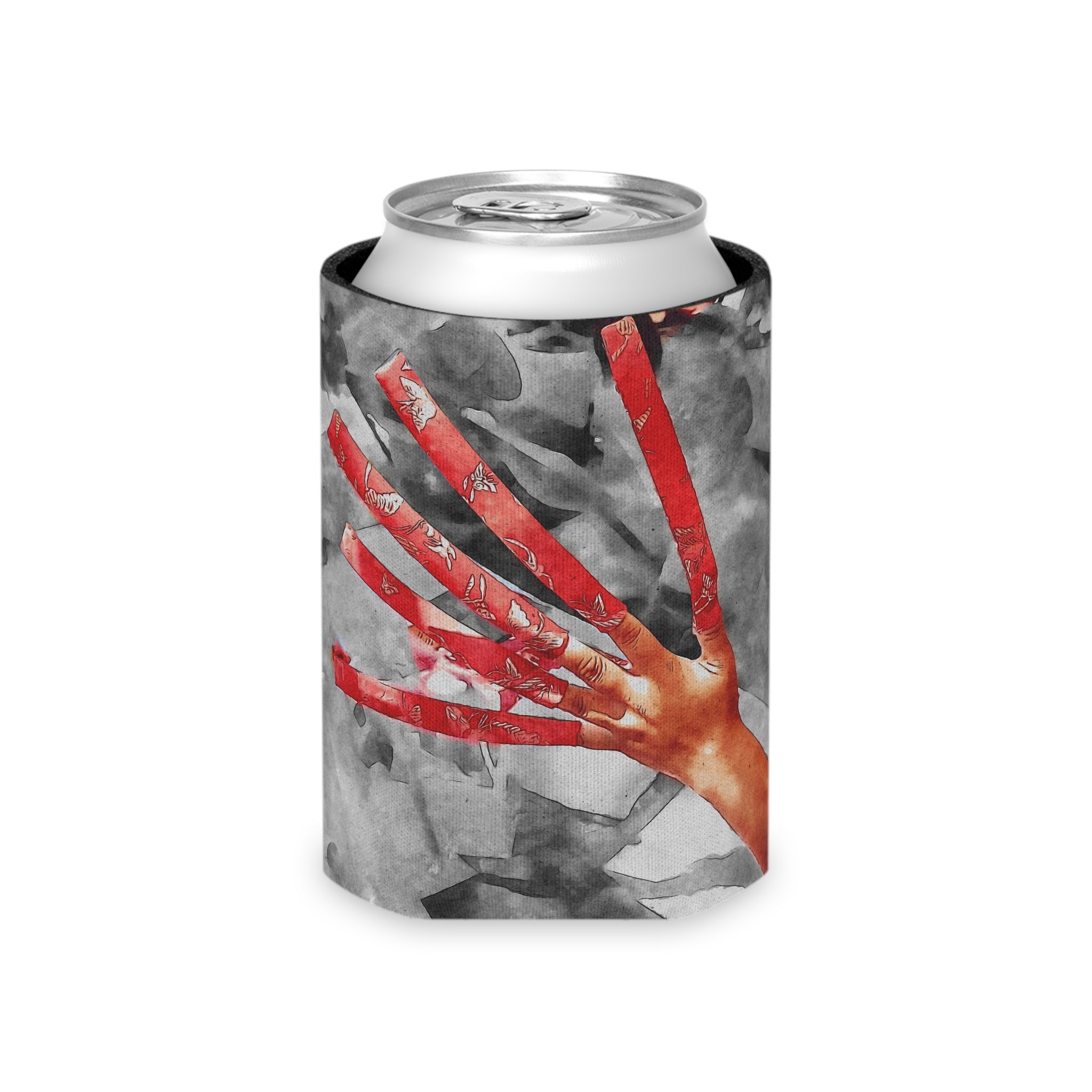 Can Cooler, Halloween Red Fingers I'll Hold Your Drink