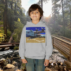 Shirt, Kids Youth Wingman Hoodie - Airplane Photo Design - Personalizable