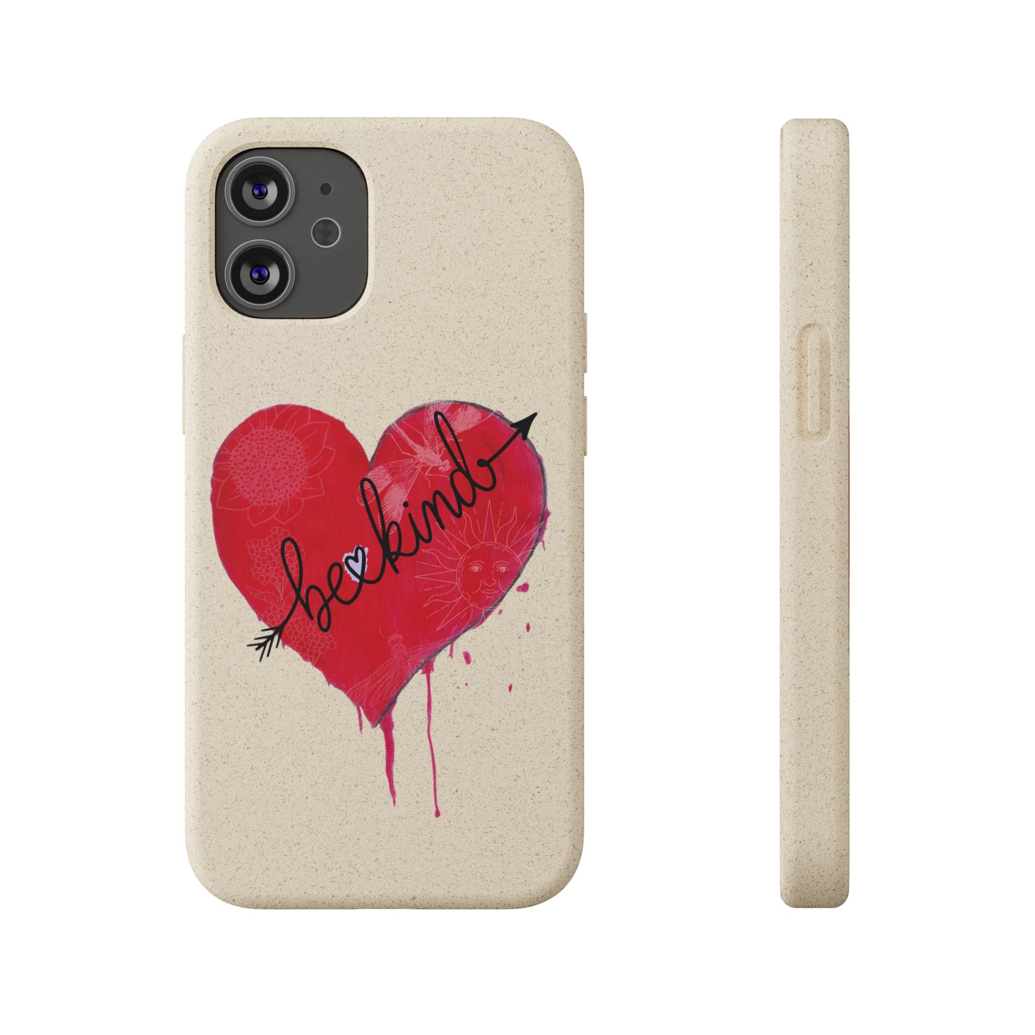 Phone Case - Be Kind Heart Design