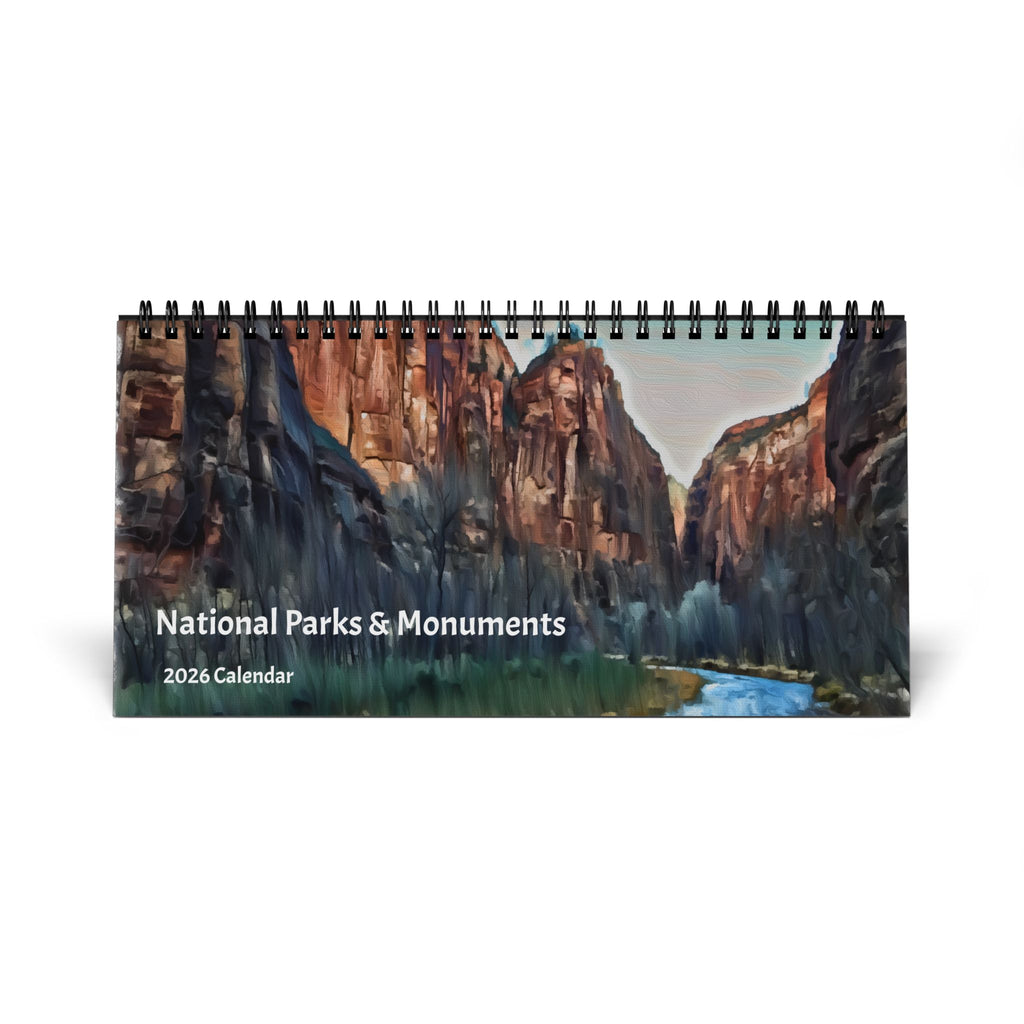Calendar, Desktop Calendar (2026) National Parks