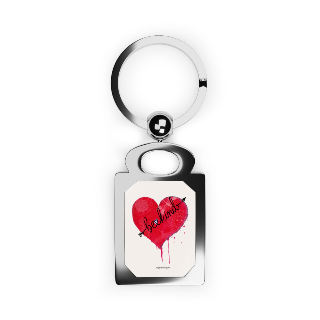 Keychain, Be Kind Heart Design