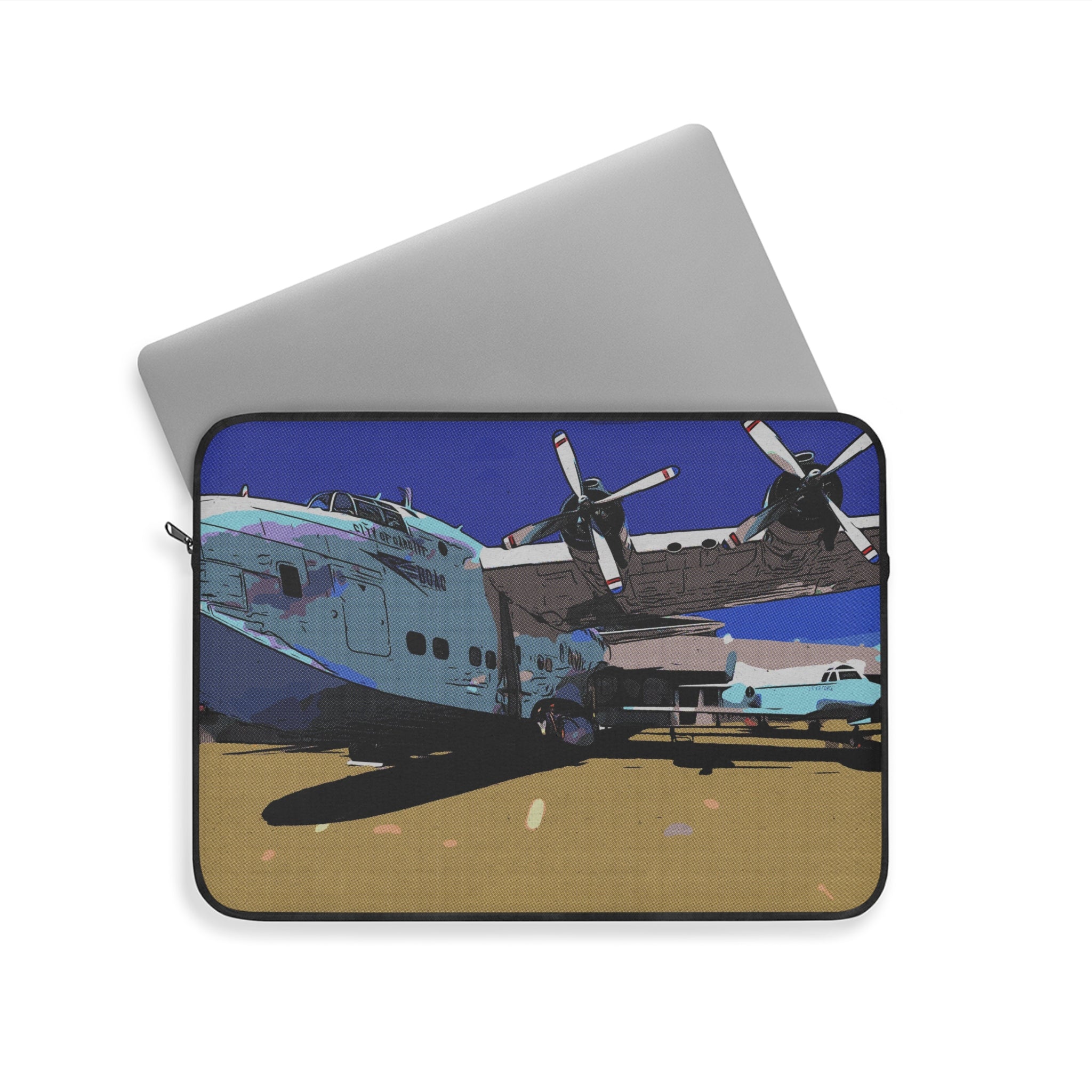 Laptop Sleeve, Vintage Plane