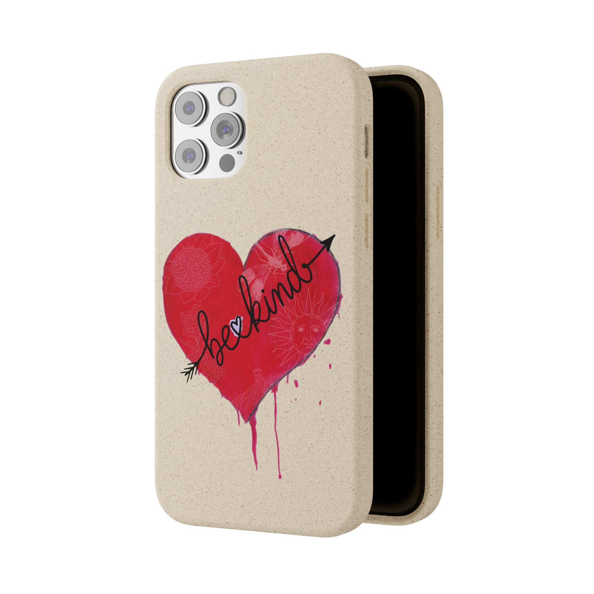 Phone Case - Be Kind Heart Design