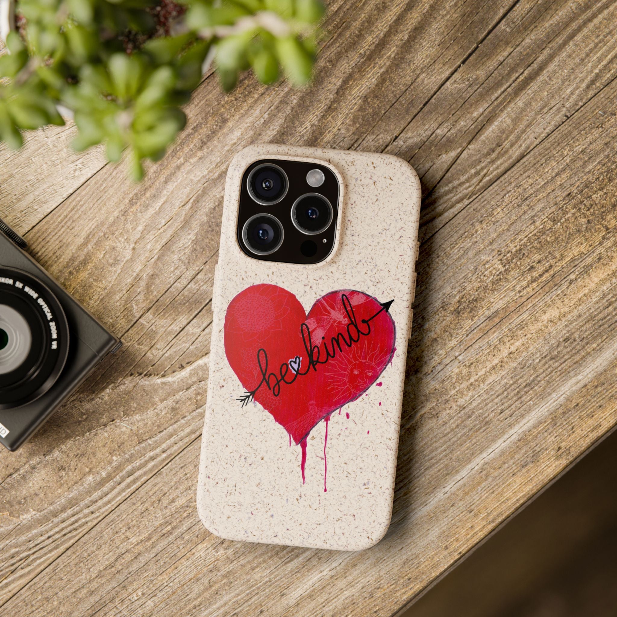 Phone Case - Be Kind Heart Design