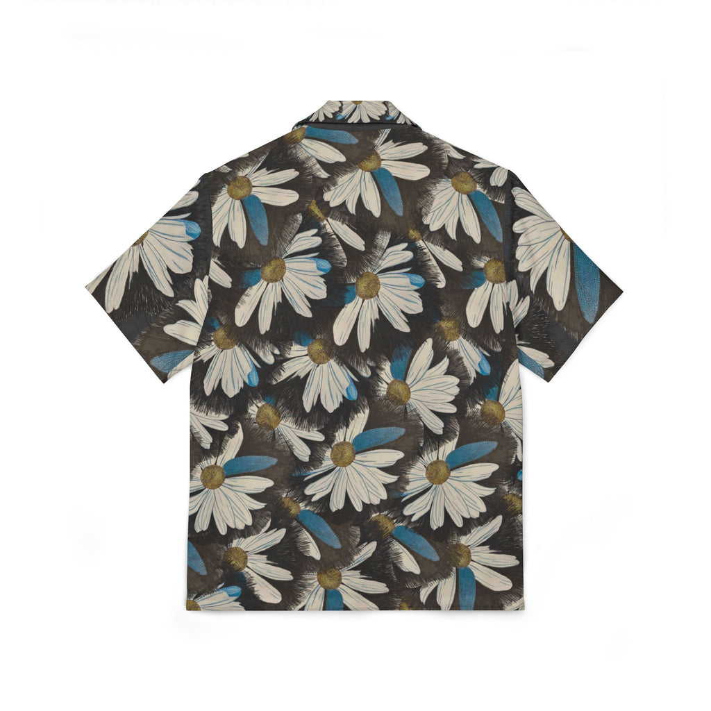 Shirt, Daisy Dragonfly Wings Petals Hawaiian Shirt