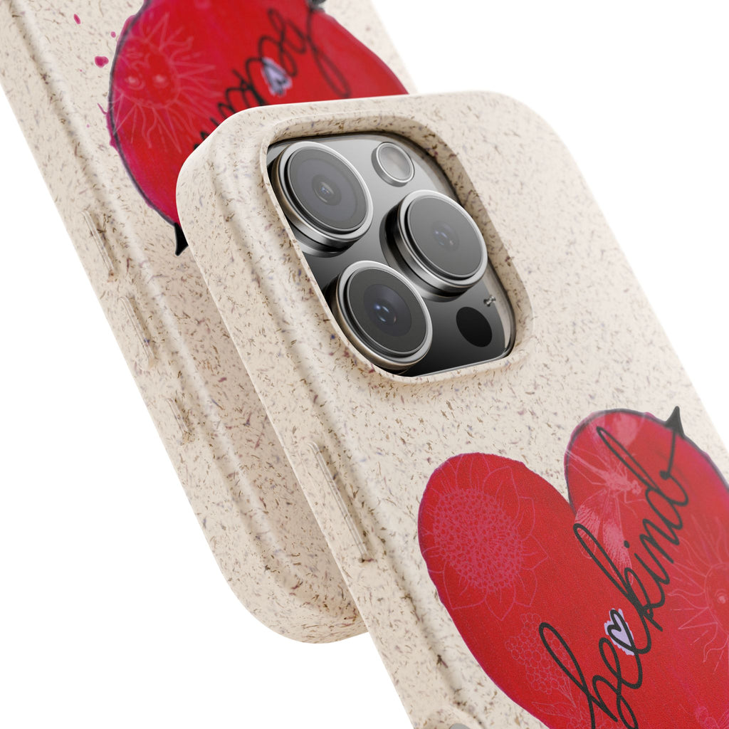 Phone Case - Be Kind Heart Design