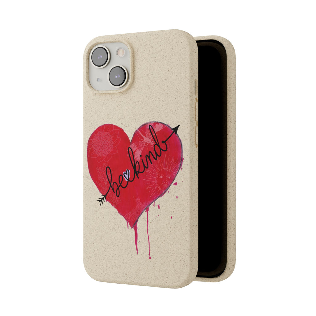 Phone Case - Be Kind Heart Design