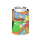 Abstract Art Can Cooler — Colorful Original Design by Marife Rosales