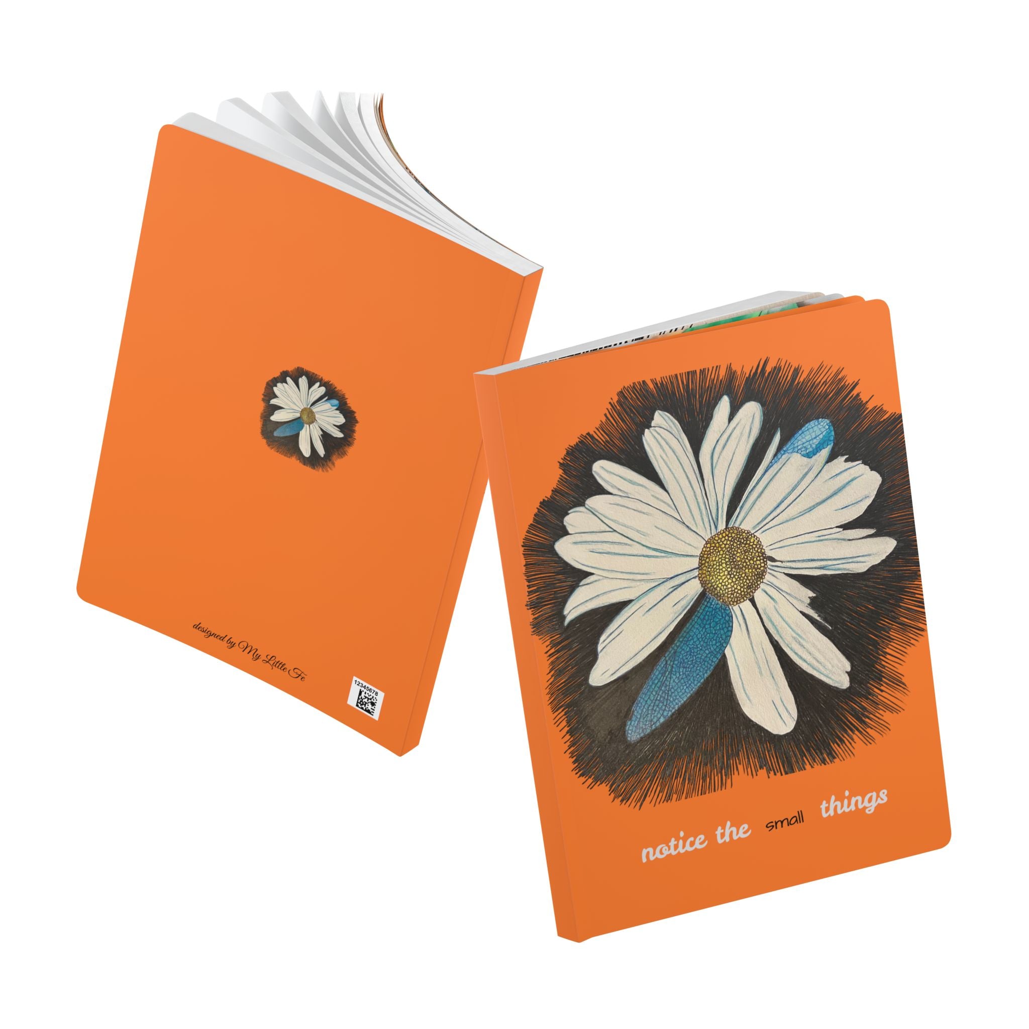 Notebook, Dragonfly Wings Softcover Journal