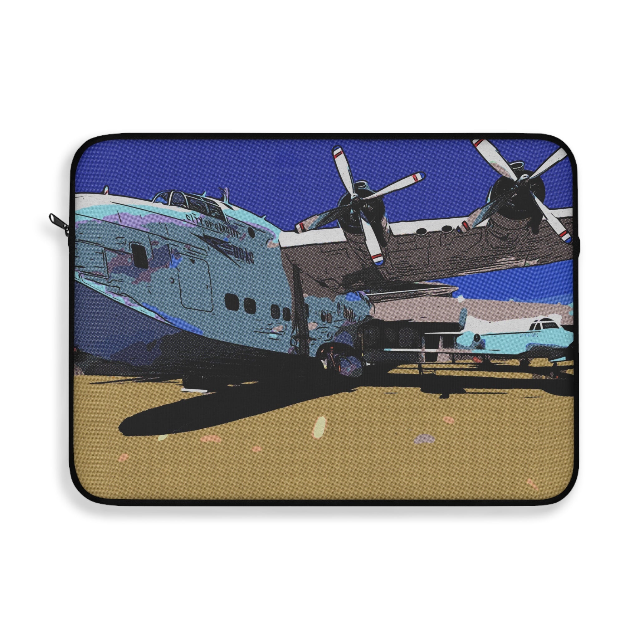 Laptop Sleeve, Vintage Plane