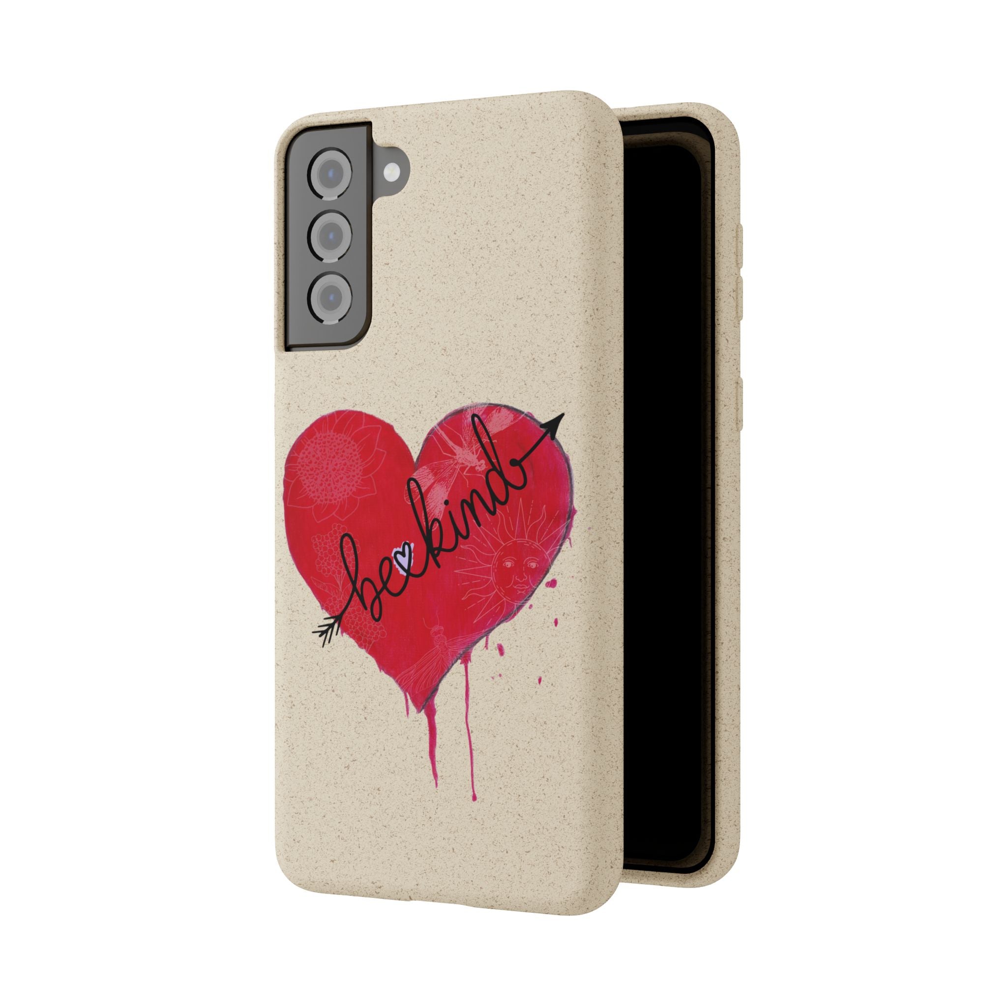 Phone Case - Be Kind Heart Design