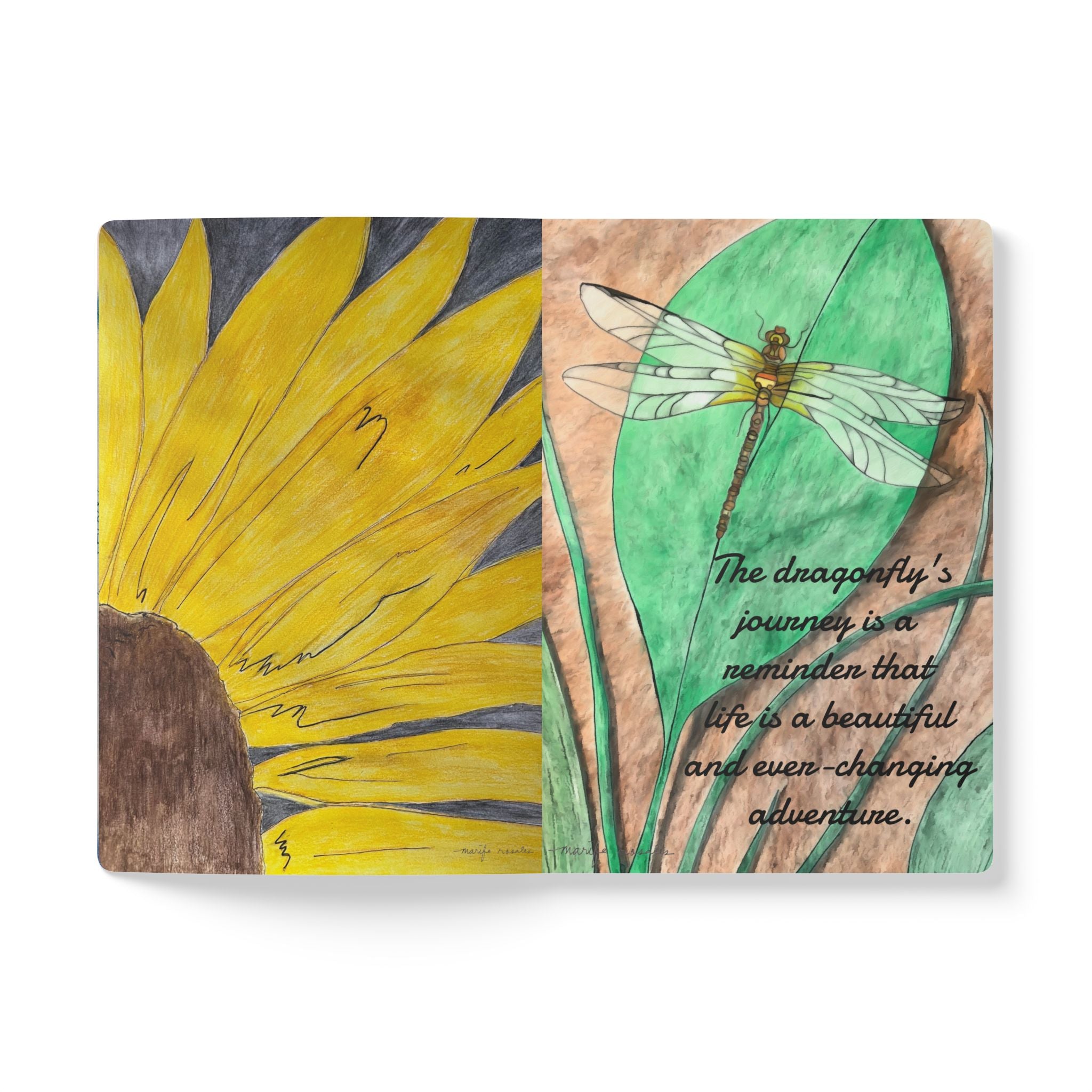 Notebook, Lady Bug Journal - Softcover Personalized