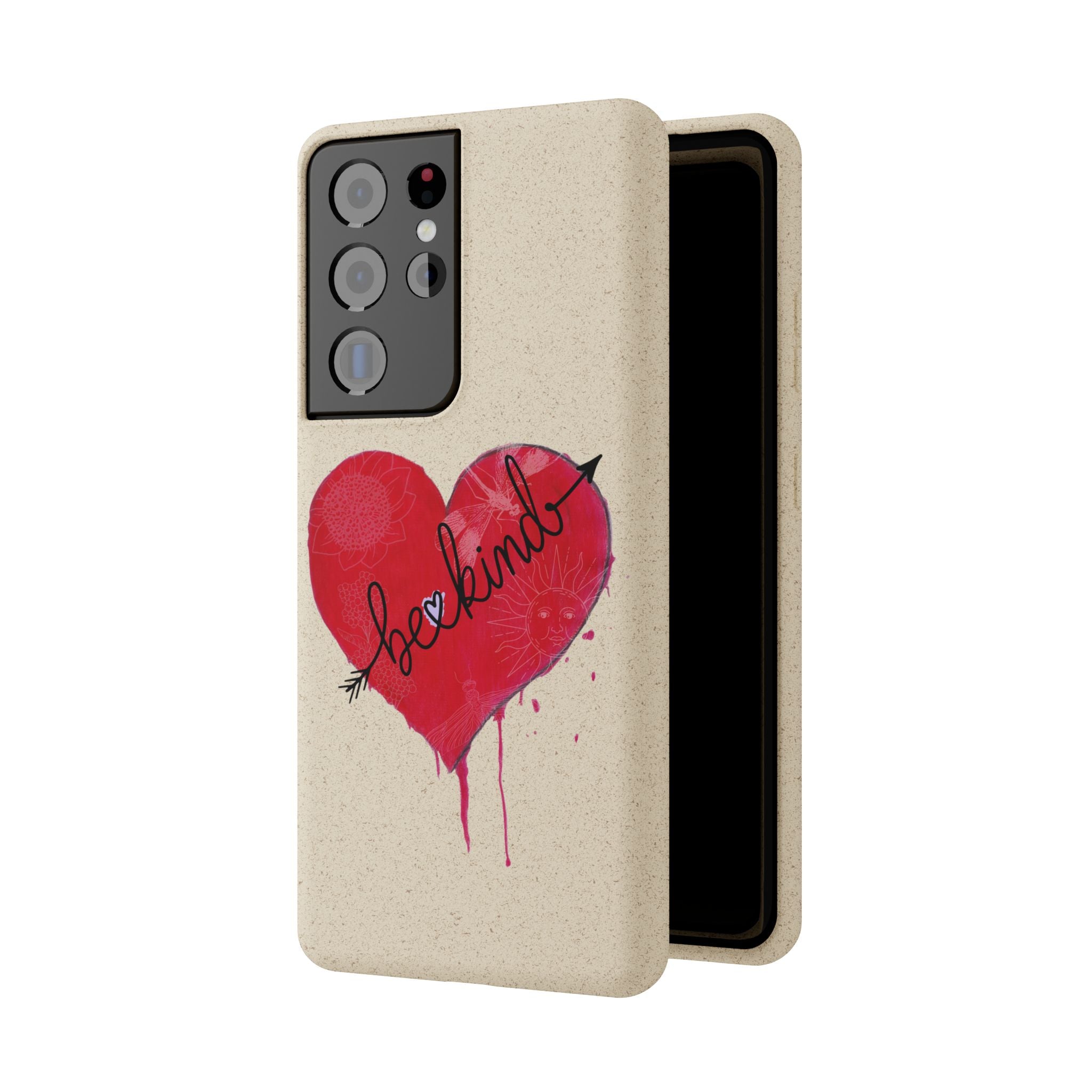Phone Case - Be Kind Heart Design