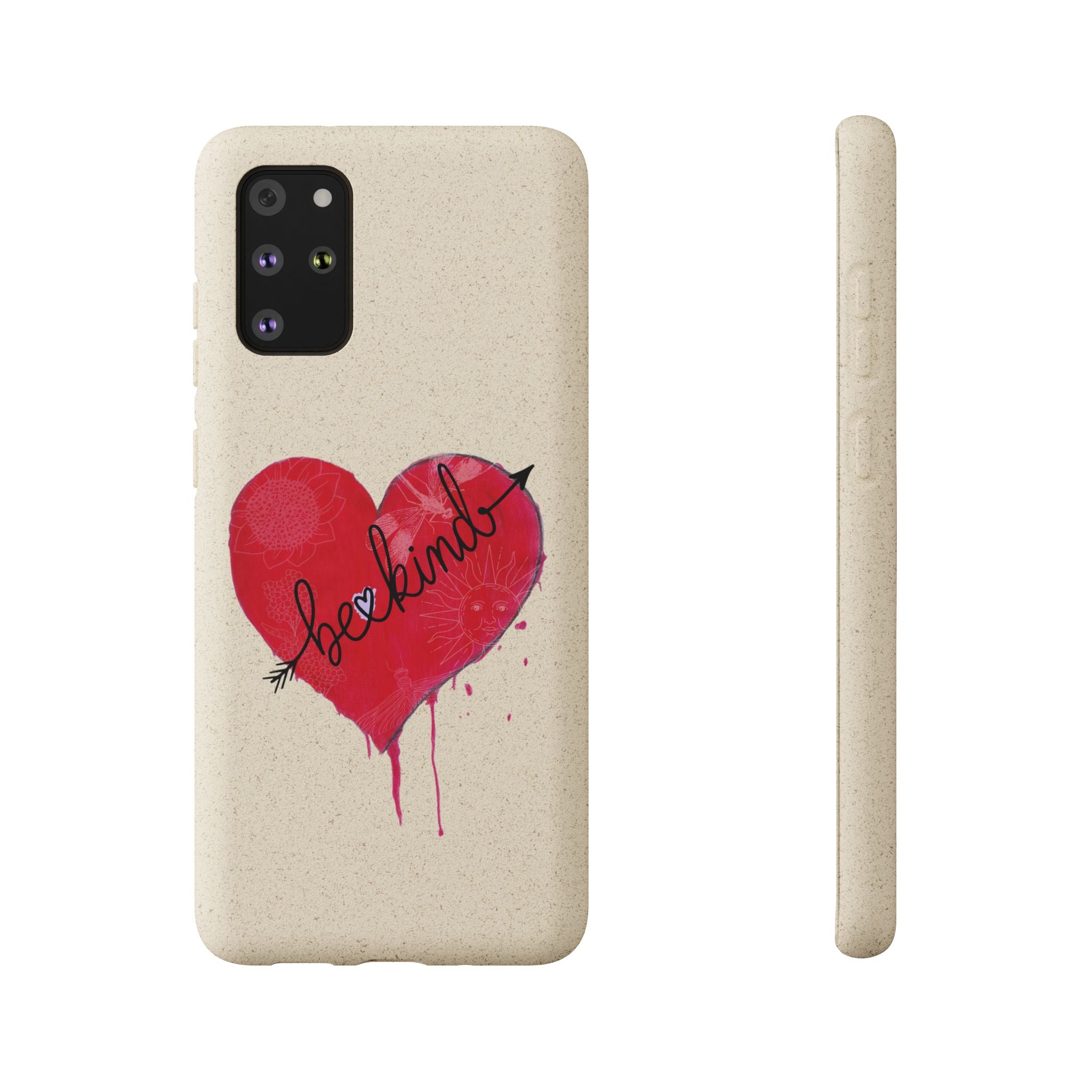 Phone Case - Be Kind Heart Design