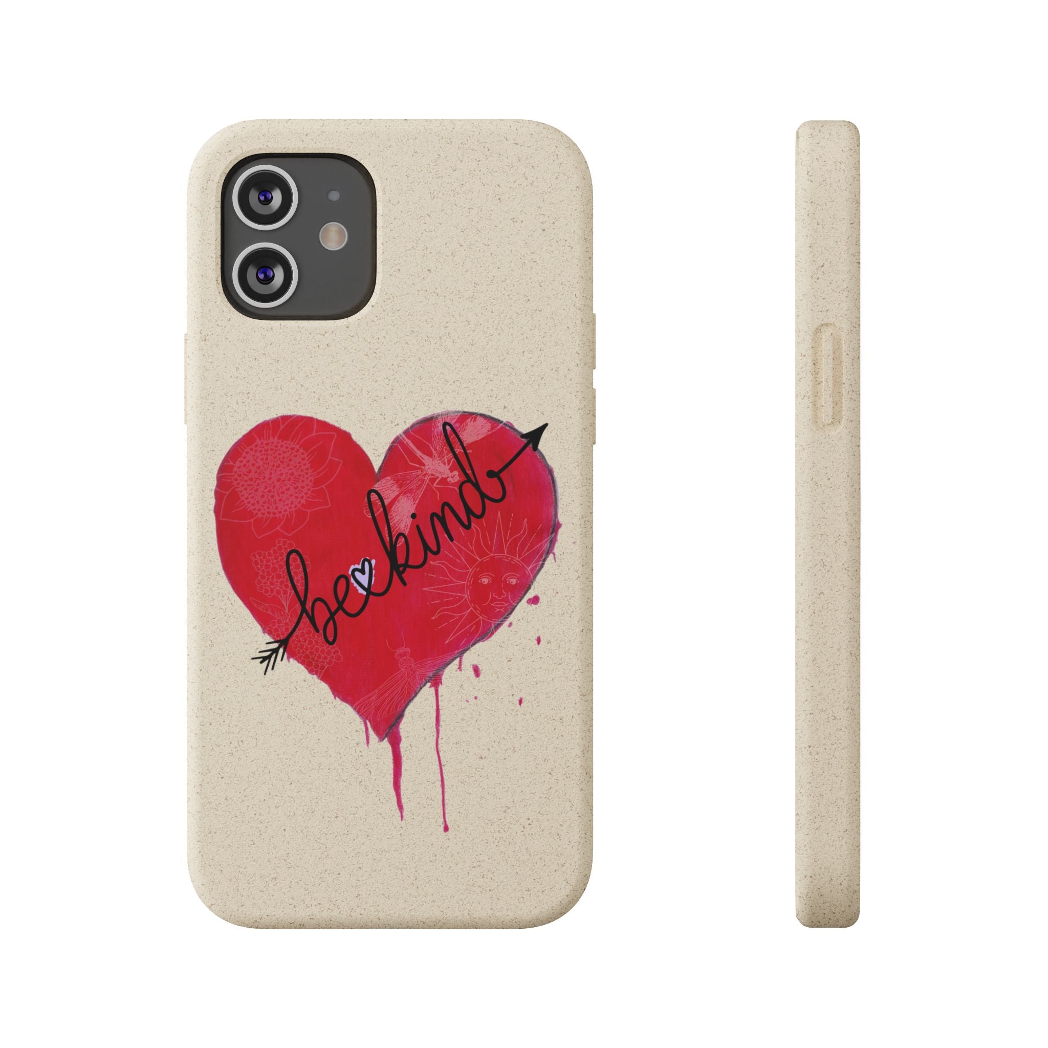 Phone Case - Be Kind Heart Design