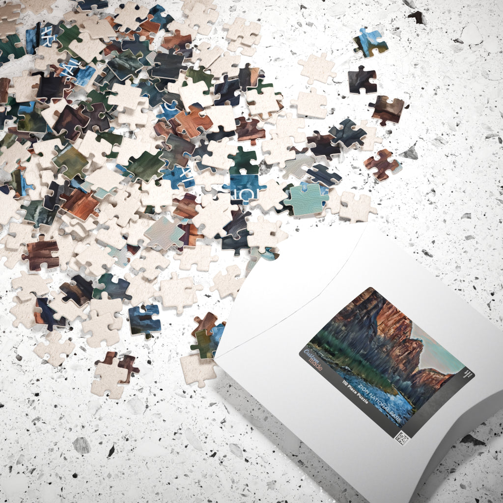 Jigsaw Puzzle, Zion National Park — Original Nature Art