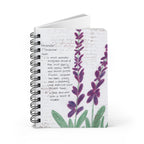 Notebook, Lavender — Spiral Journal (5"x7")