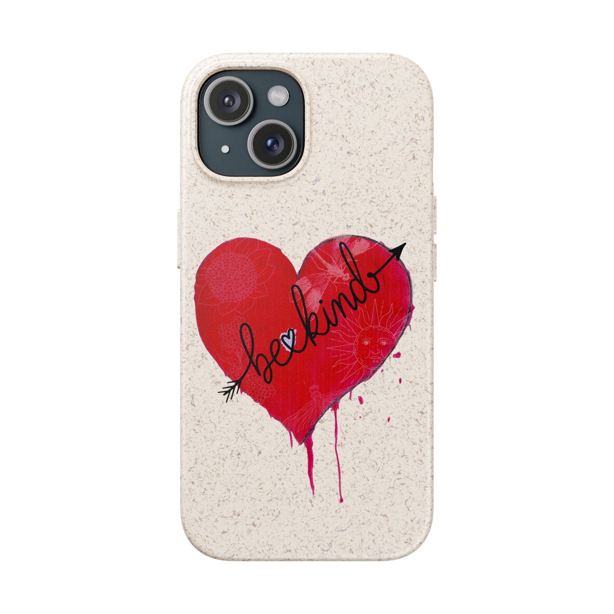 Phone Case - Be Kind Heart Design