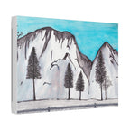Wall Art, Yosemite in Winter (in 3 sizes) - Canvas