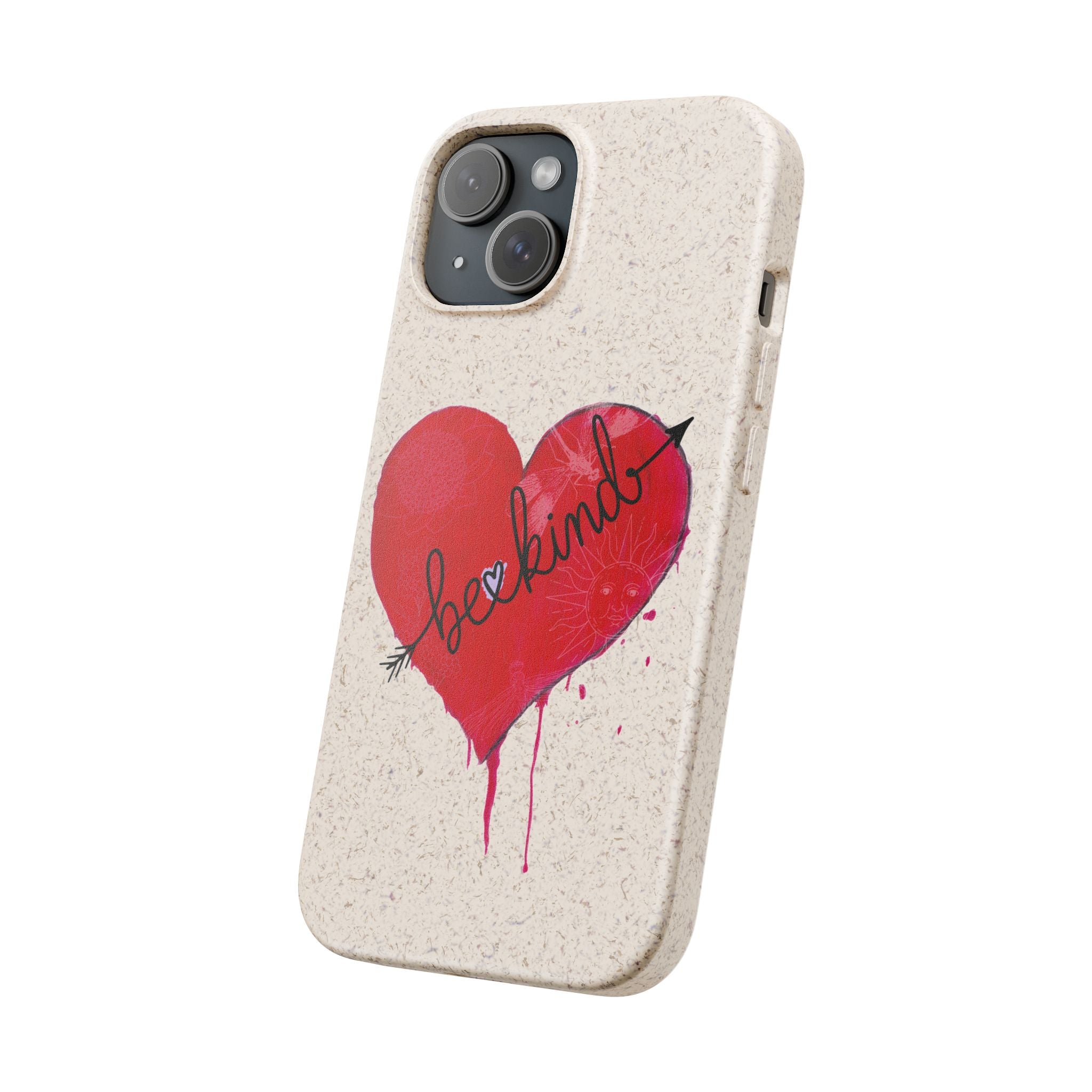 Phone Case - Be Kind Heart Design