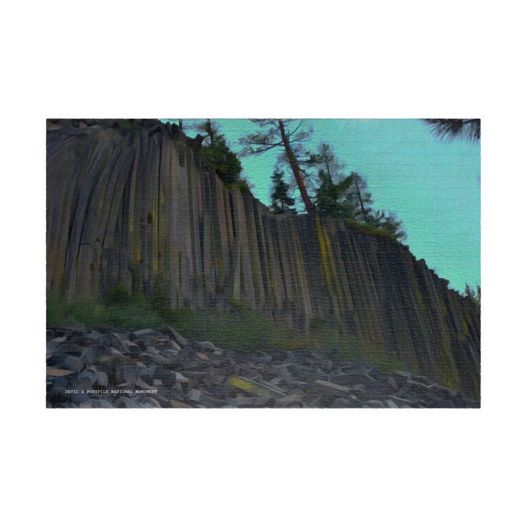 Jigsaw Puzzle, Devil's Postpile National Monument (110/252/520/1014 pcs)