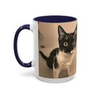 Mug, Cute Kitten Coffee Cup - 11 oz and 15 oz