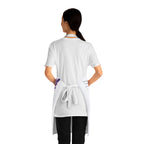 Apron, Lavender Botanical Art Kitchen Apron with Pocket