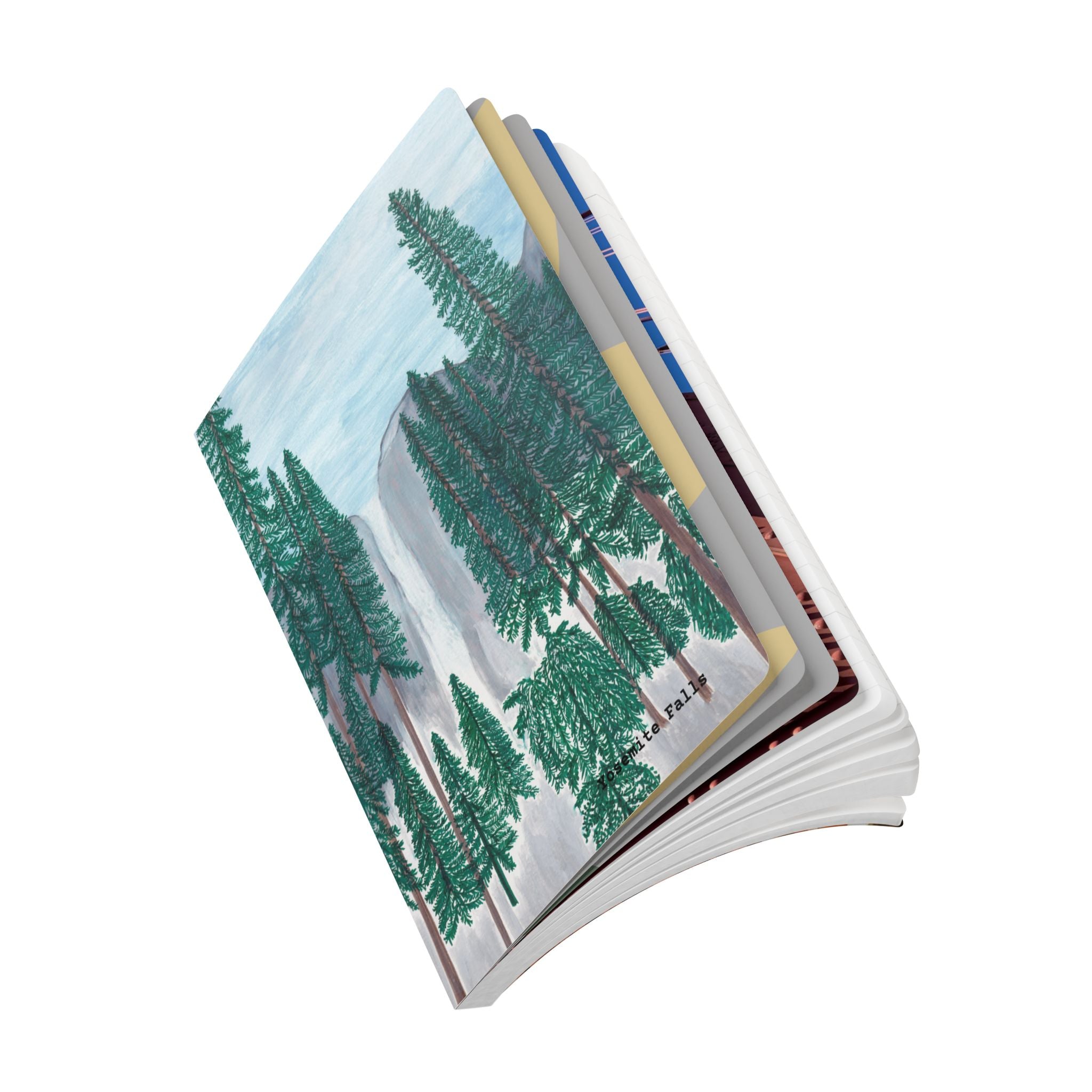 Notebook, Yosemite National Park – Watercolor Forest Journal