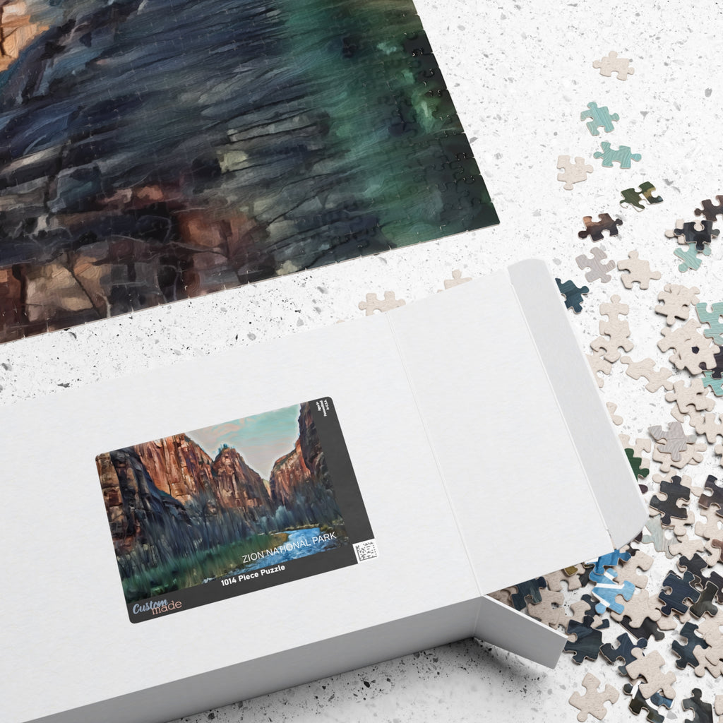 Jigsaw Puzzle, Zion National Park — Original Nature Art