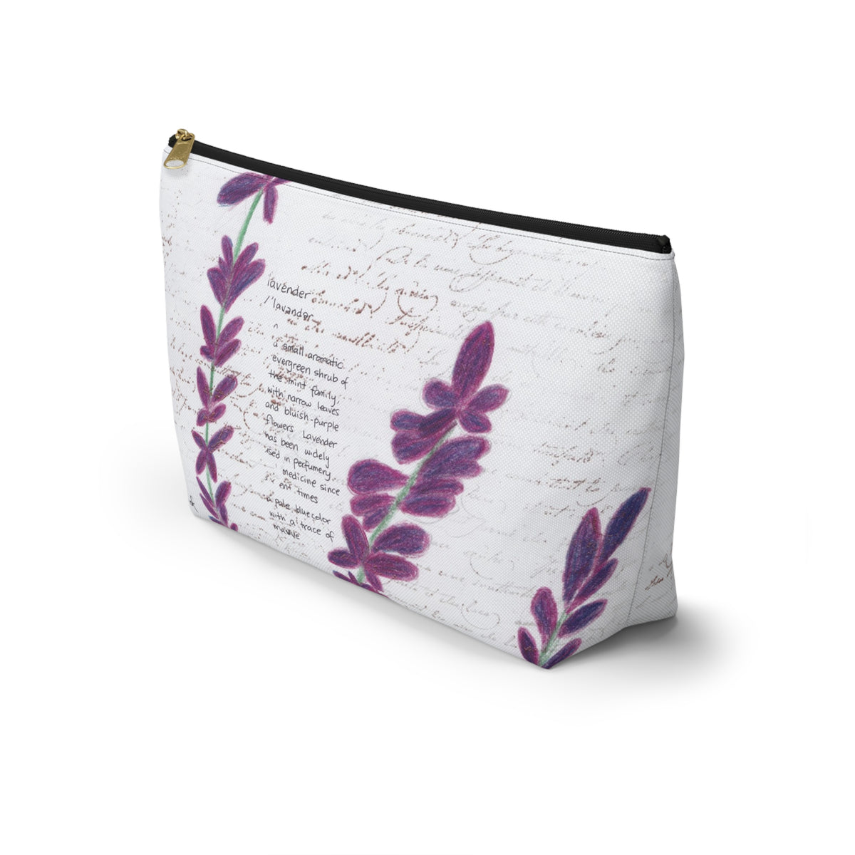 Bag, Lavender Plant Accessory Pouch