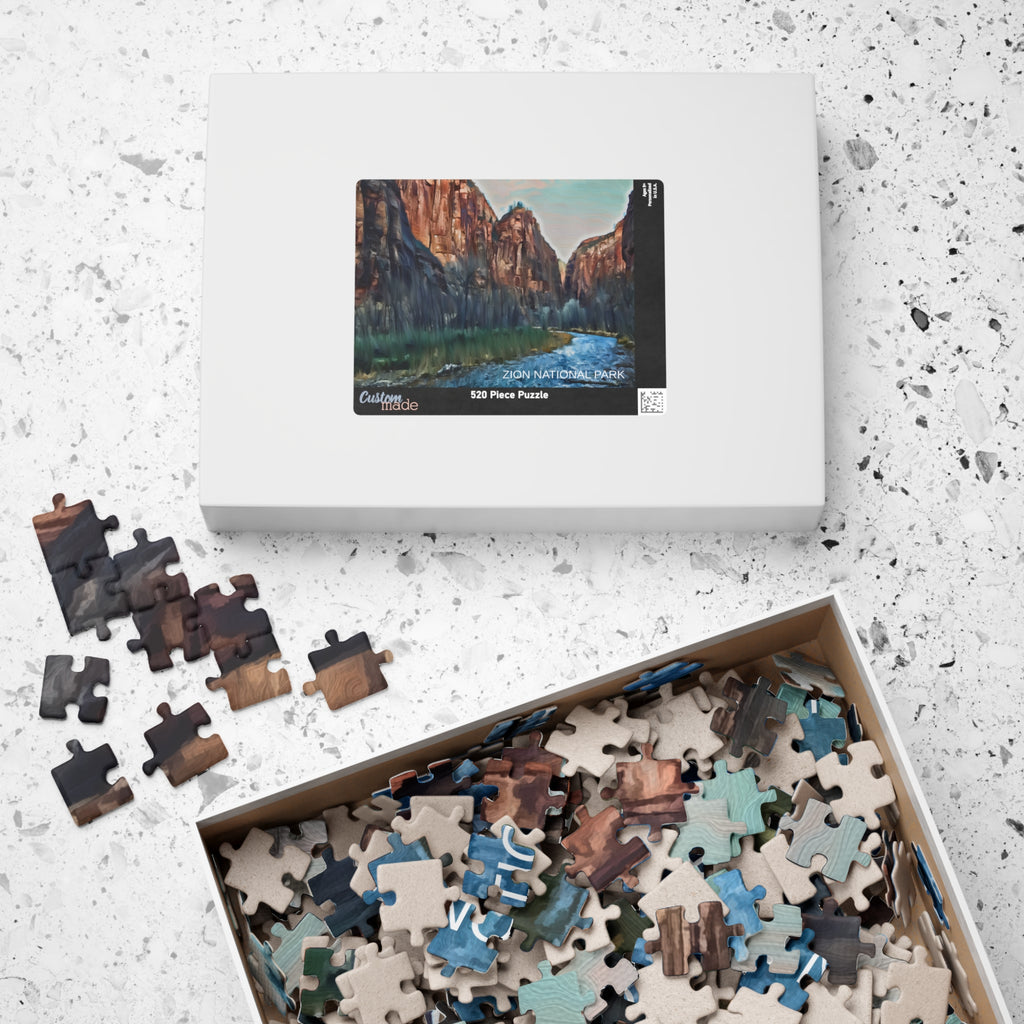 Jigsaw Puzzle, Zion National Park — Original Nature Art