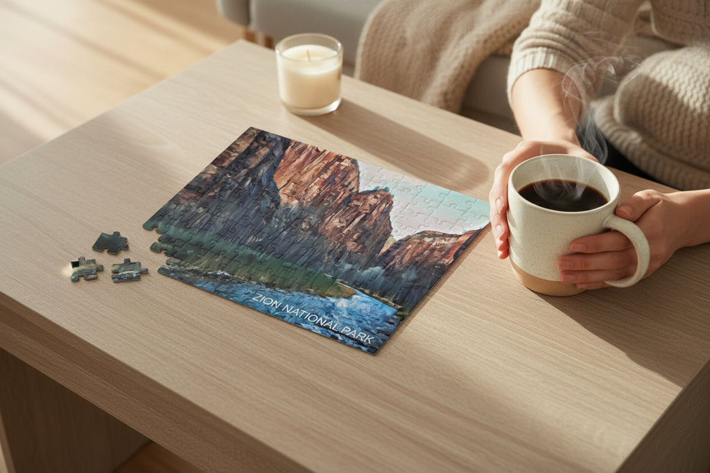 Jigsaw Puzzle, Zion National Park — Original Nature Art