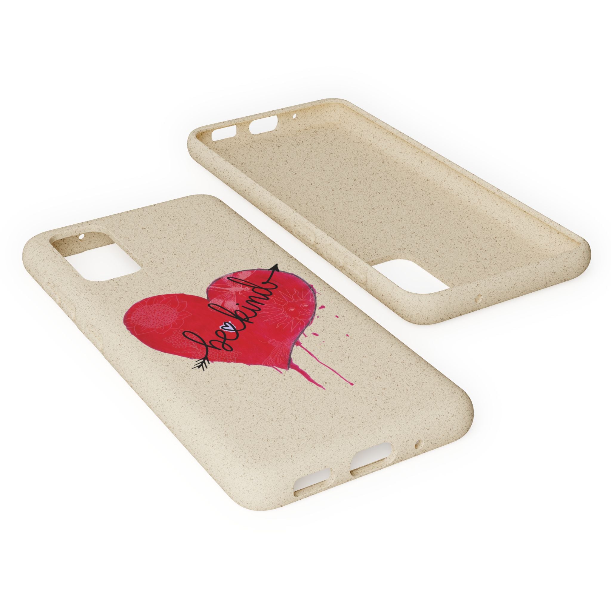 Phone Case - Be Kind Heart Design
