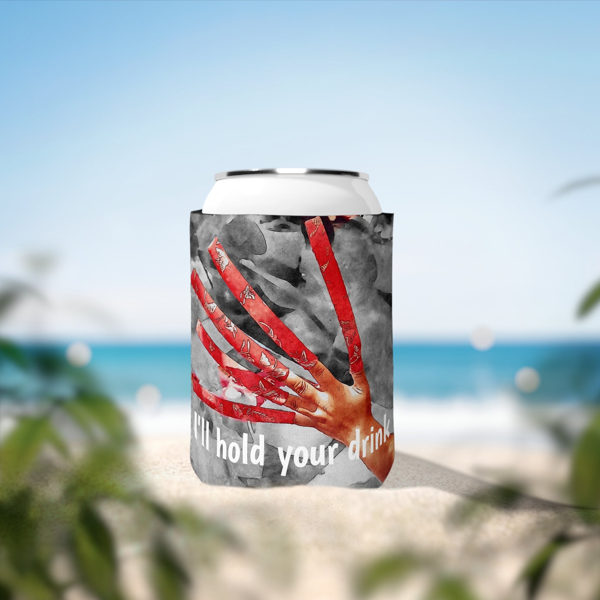 Can Cooler, Halloween Hands 2 PK - Vendor Fair