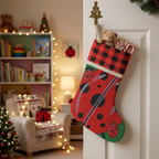 Christmas Stocking, Ladybug