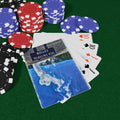 Playing Cards, Yellowstone Old Faithful — Nature Art Poker Deck