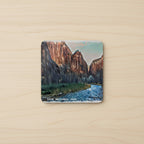 Coaster with design of Zion National Park